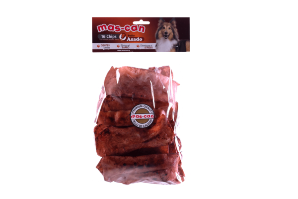 16 Chips pollo asado